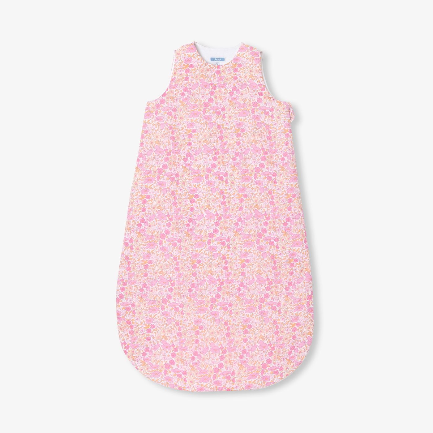 Baby girl Liberty fabric convertible sleeping bag 6-24 months - Pink/Multicolour