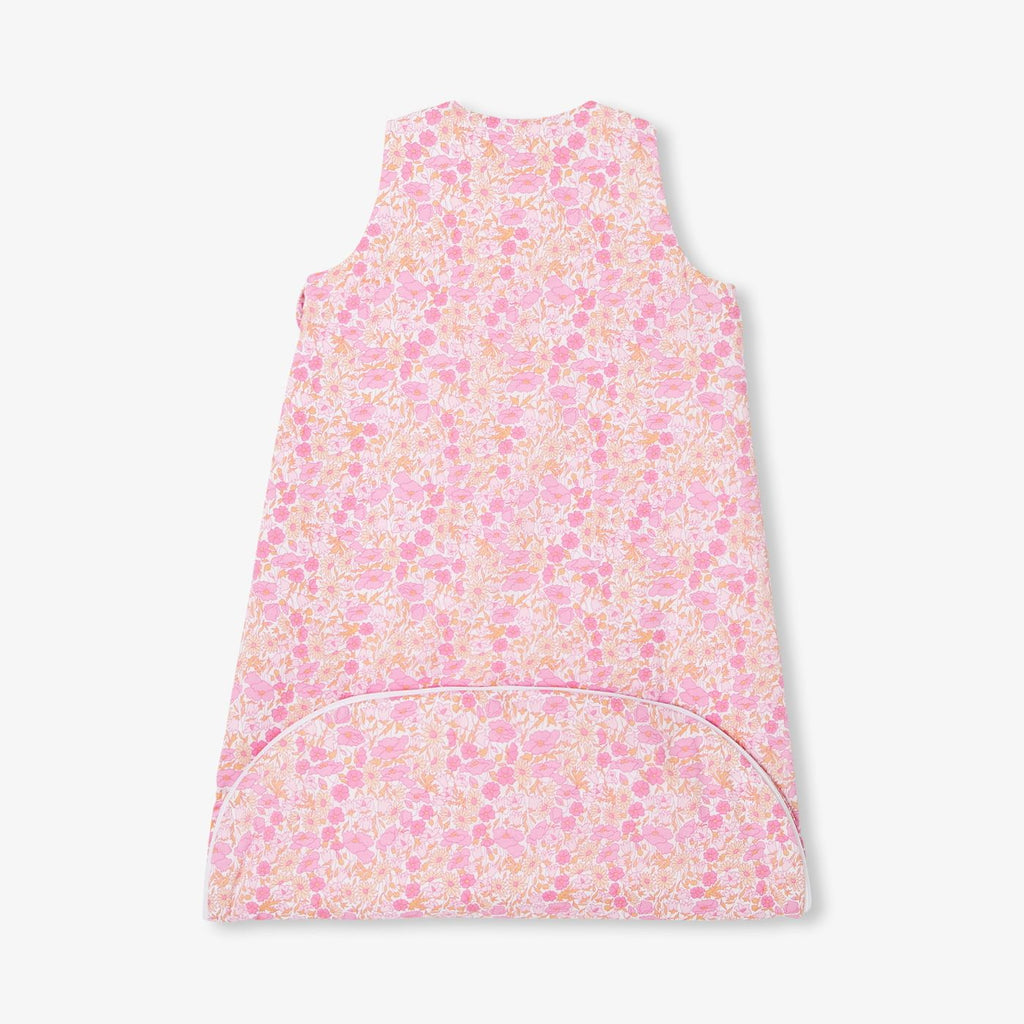 Sacco Nanna Evolutivo 6-24 Mesi Baby Girl in Liberty Fabric - Pink/Multicolour