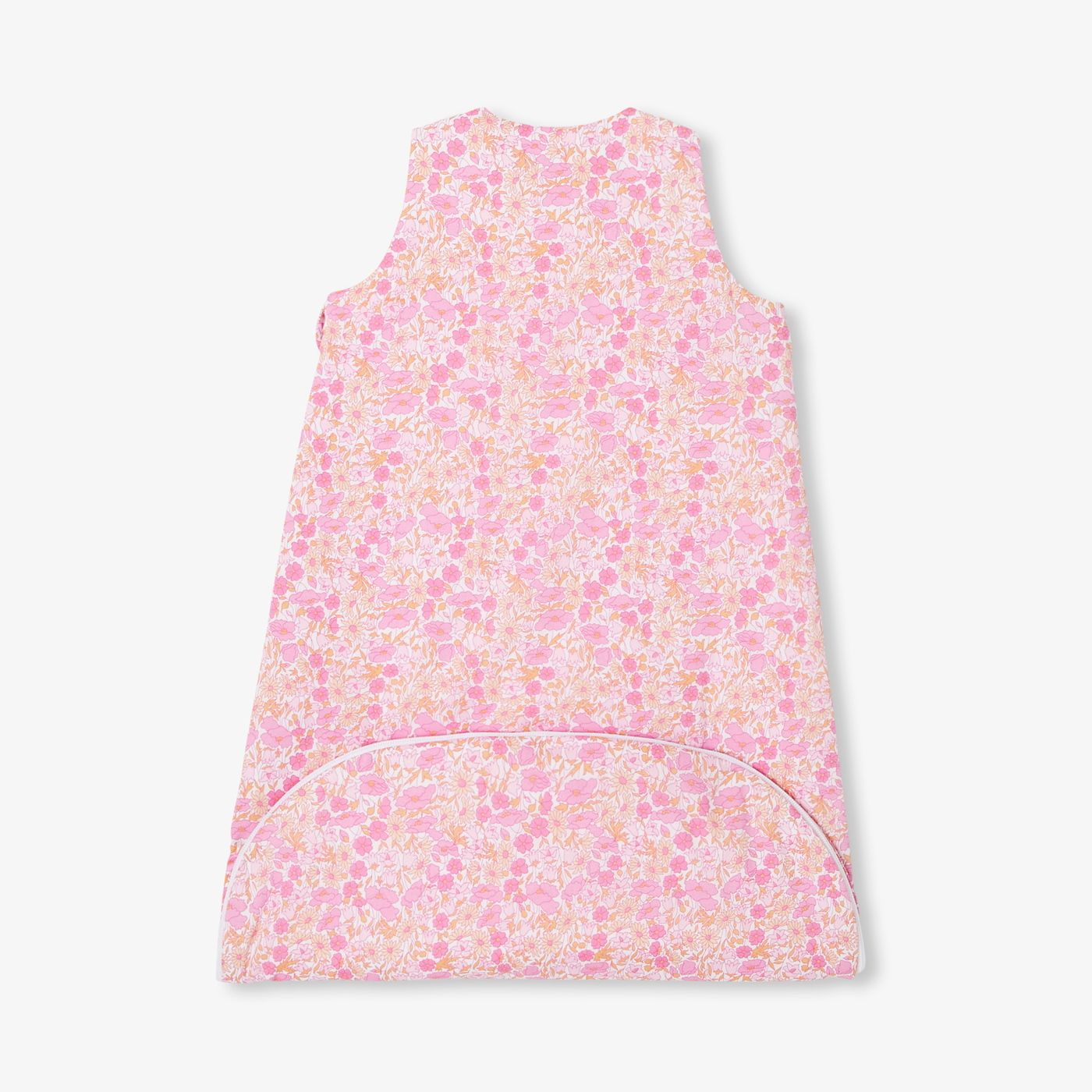 Sacco Nanna Evolutivo 6-24 Mesi Baby Girl in Liberty Fabric - Pink/Multicolour
