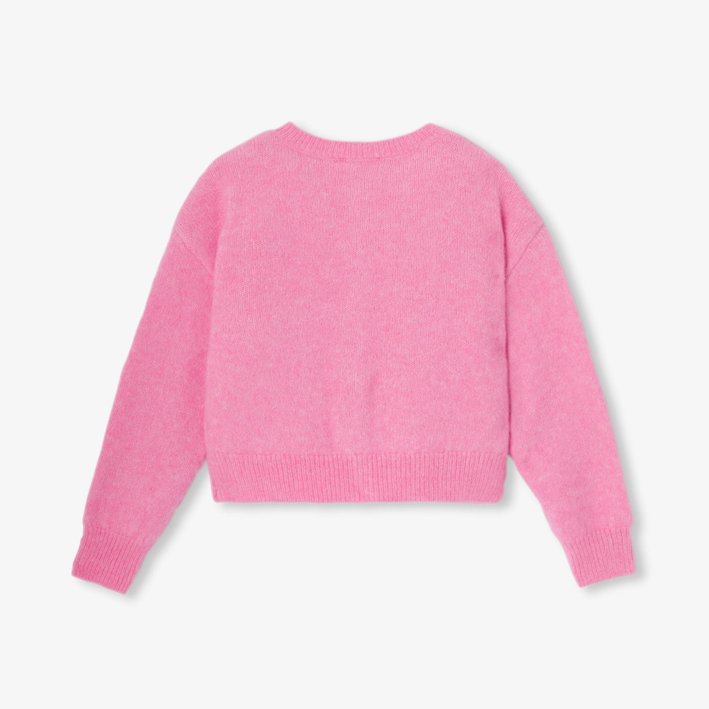 JC-TG024 Girl wool and alpaca cardigan - Pivoine