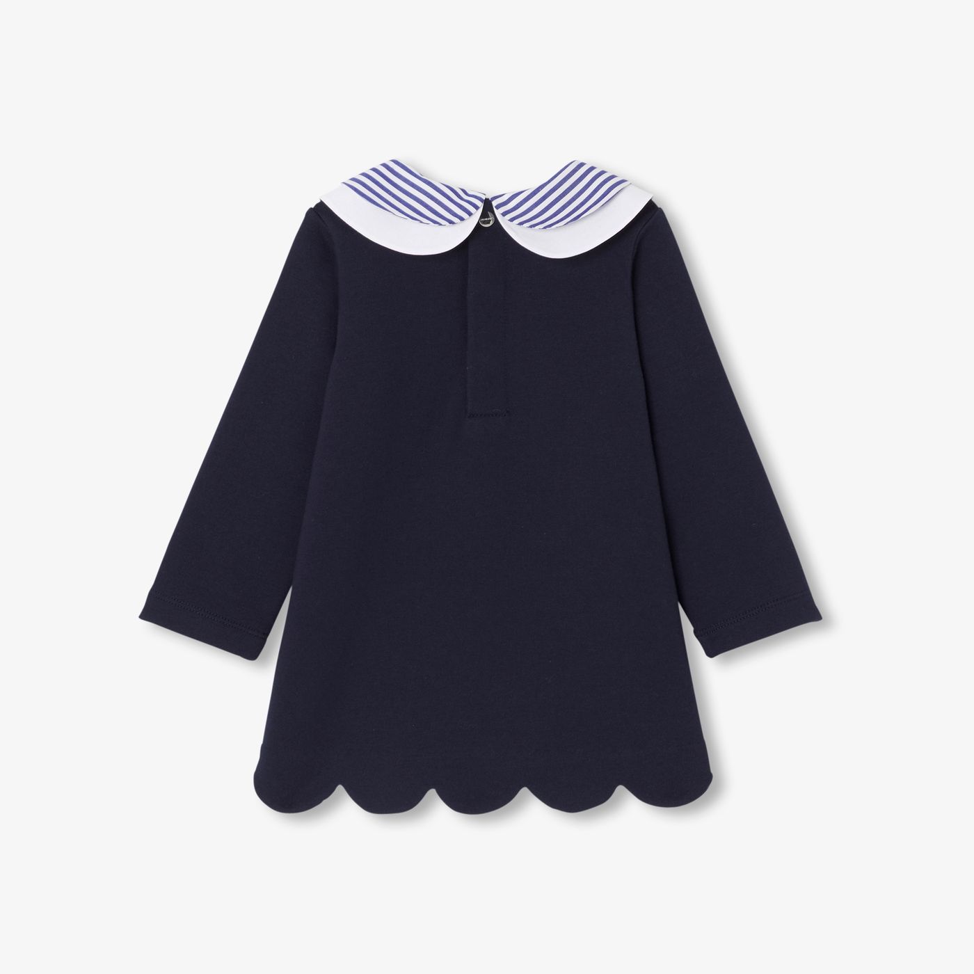 Baby girl sweatshirt dress - Navy Blue Jacadi