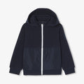 Boy zip-up fleece sweatshirt - Navy Blue Jacadi