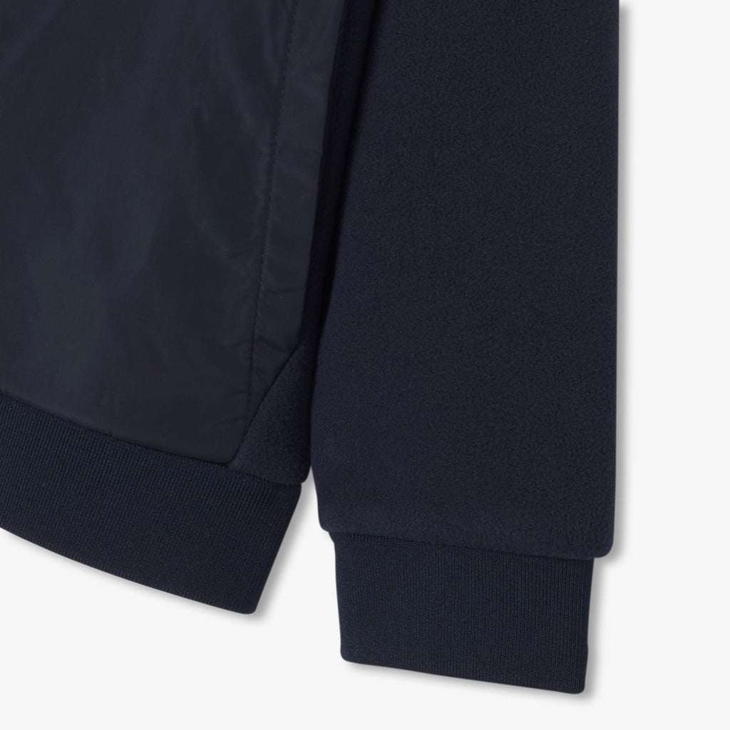 Sweatshirt Zip-up in Pile Boy - Blu Navy Jacadi