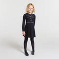 Jacadi Knit Dress for Girls - Navy