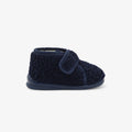 Baby boy faux fur slippers - Navy Blue Jacadi