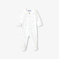 Pyjamas in Cotton Interlock Baby Boy - White/Multicolour