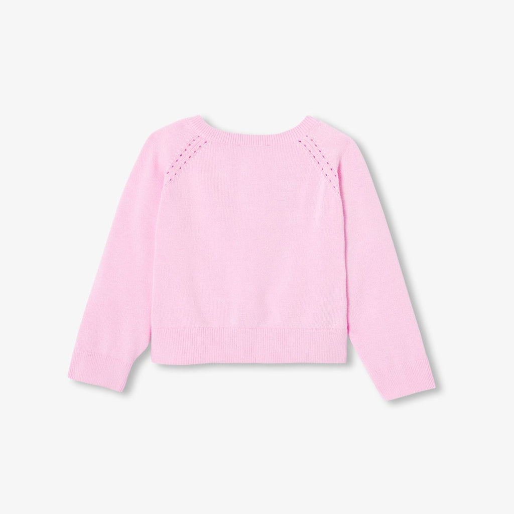Baby girl cotton cardigan