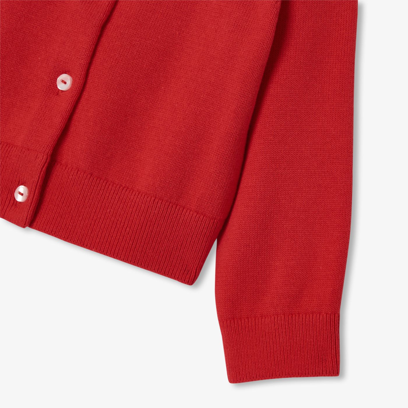 Baby girl cotton cardigan - Jacadi Red