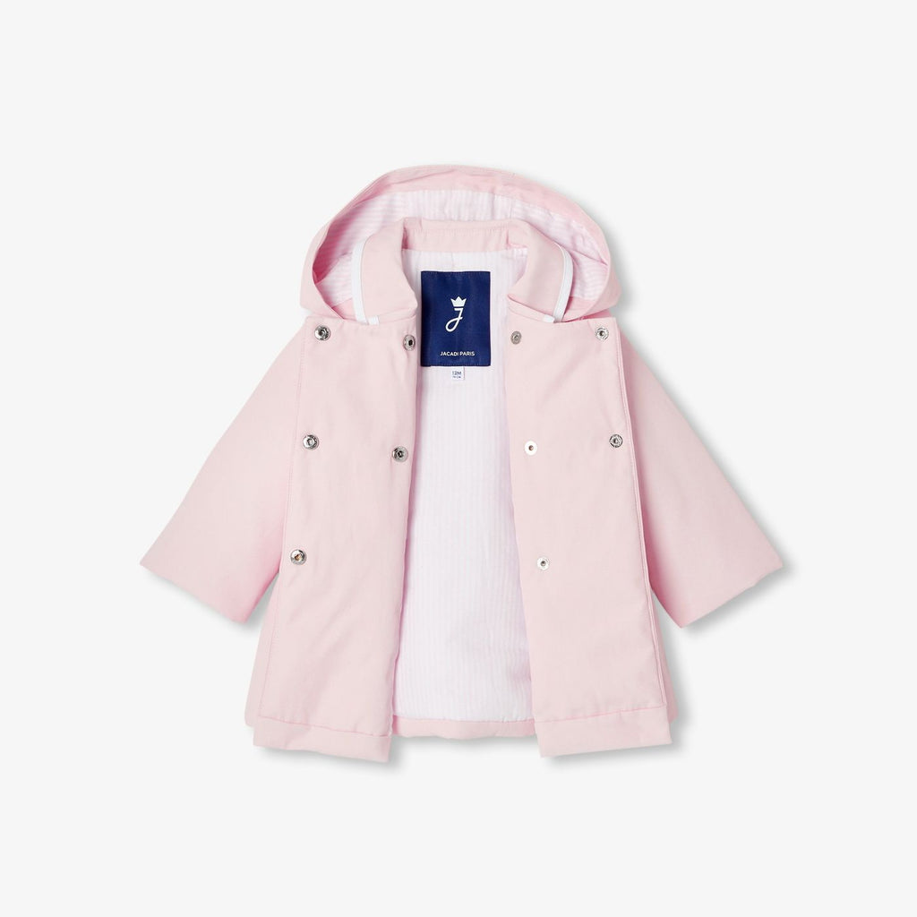 Cappotto Di Mezza Stagione Baby Girl - Rosa Cipria Jacadi