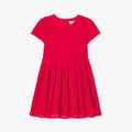 Dress With Broderie Anglaise Girl - Rosso Jacadi
