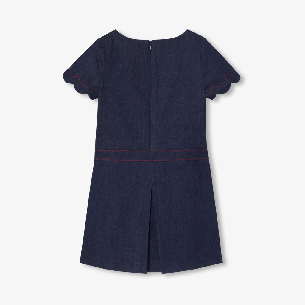 Dress in Raw Denim Girl - Dark Denim