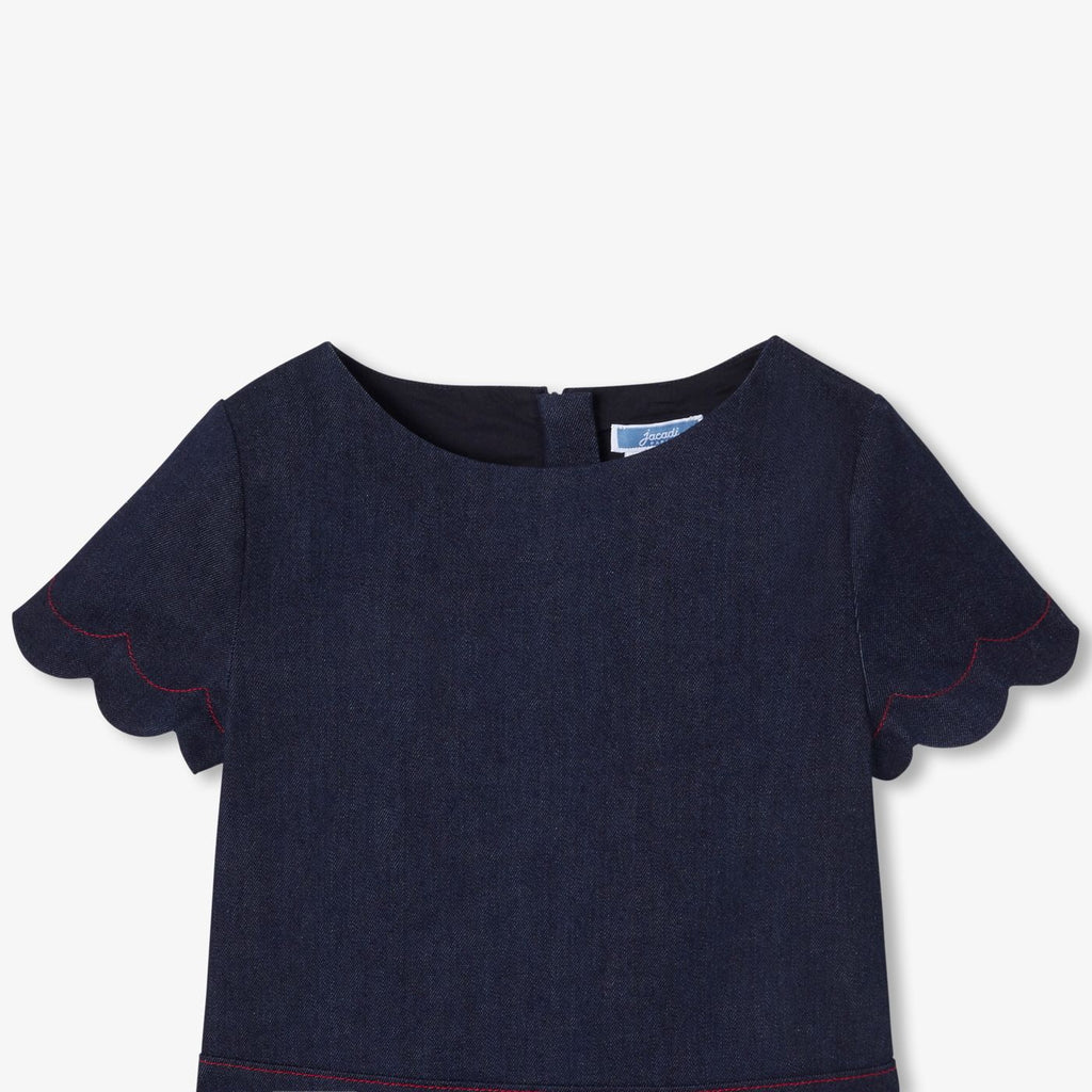 Dress in Raw Denim Girl - Dark Denim