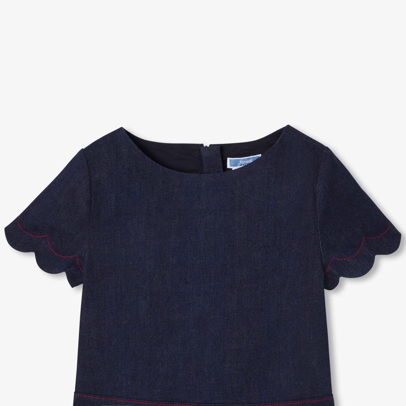 Dress in Raw Denim Girl - Dark Denim