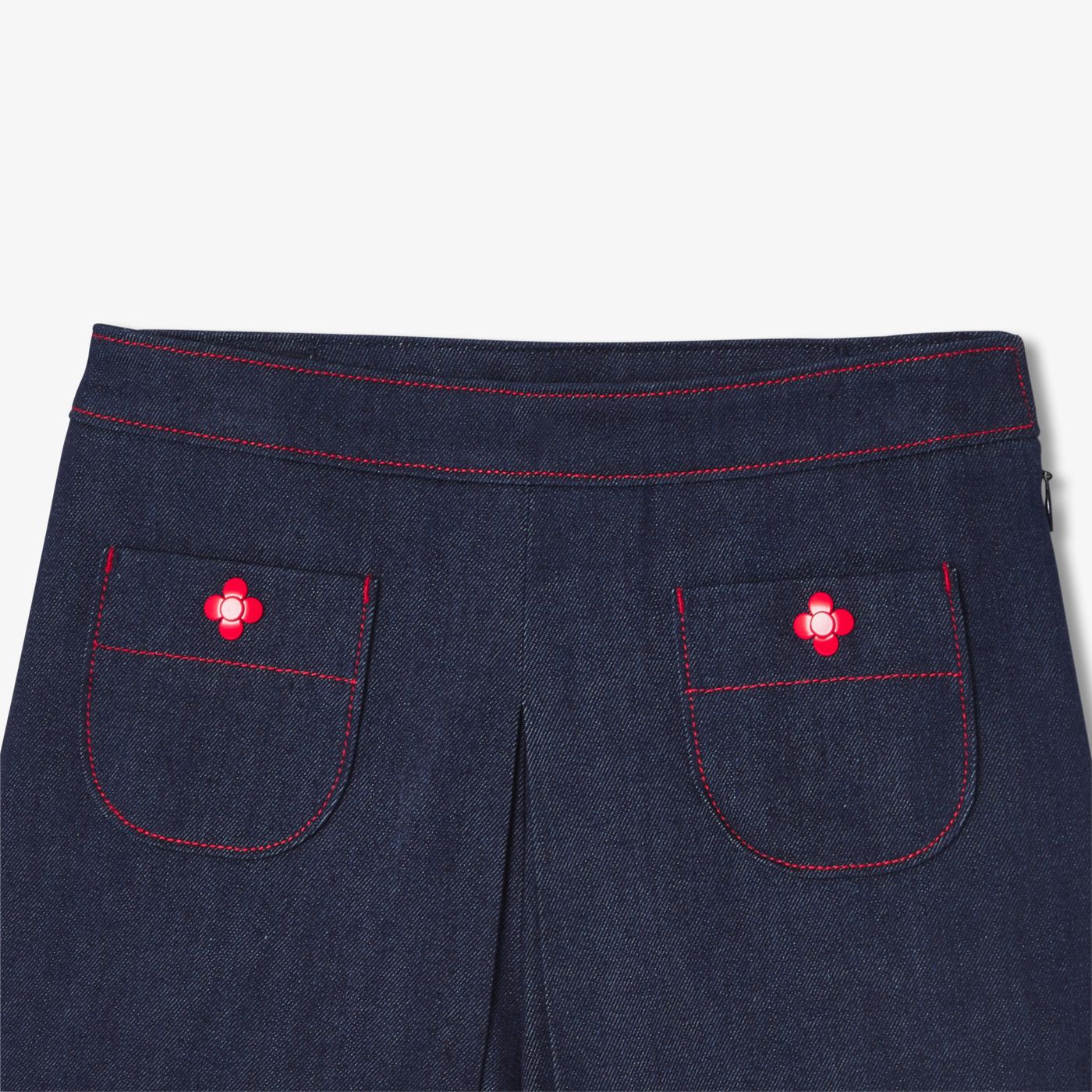 Girls' denim skirt shorts