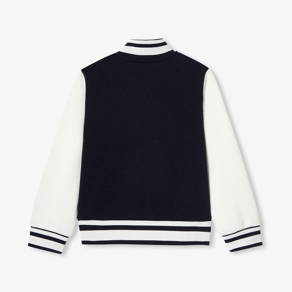Jacket Teddy Boy - Navy Blue/Ecru