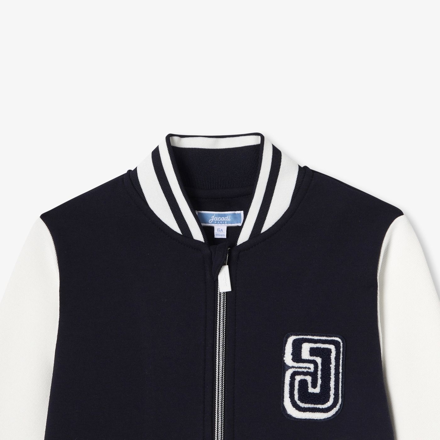 Jacket Teddy Boy - Navy Blue/Ecru