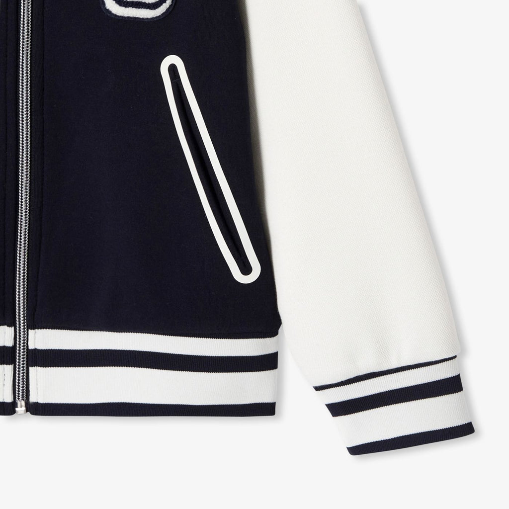 Jacket Teddy Boy - Navy Blue/Ecru