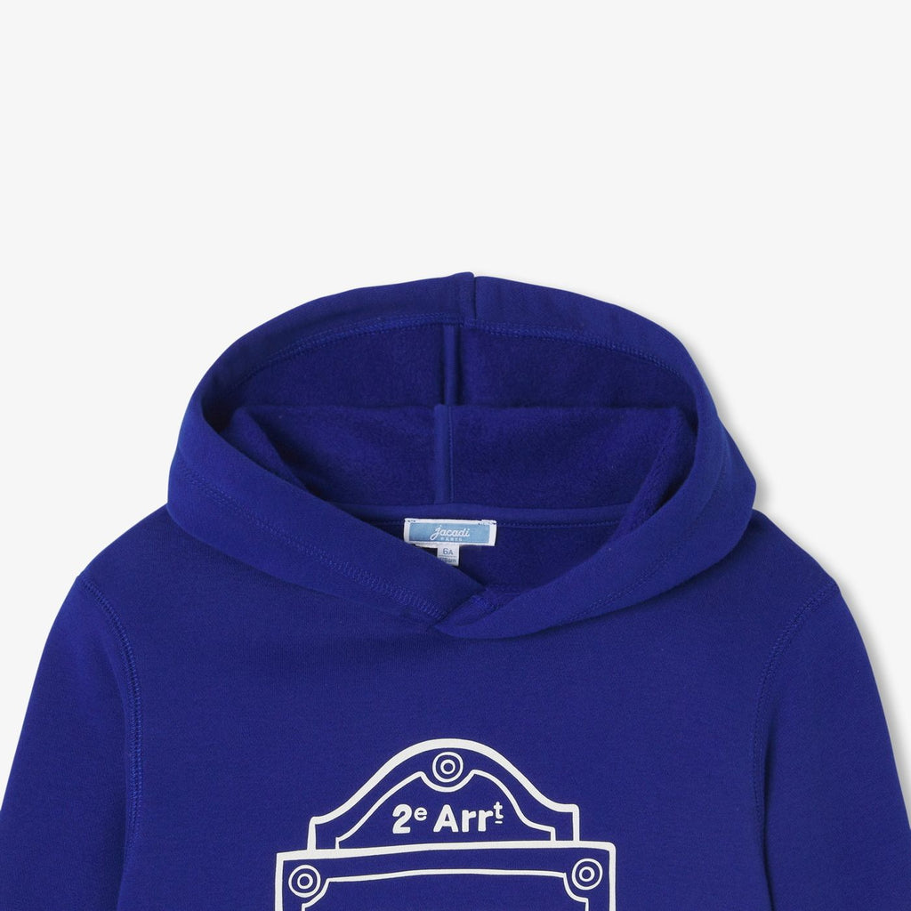 Hoodie Boy - Blu Cobalto