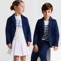 Boy lightweight twill jacket - Cobalt Blue