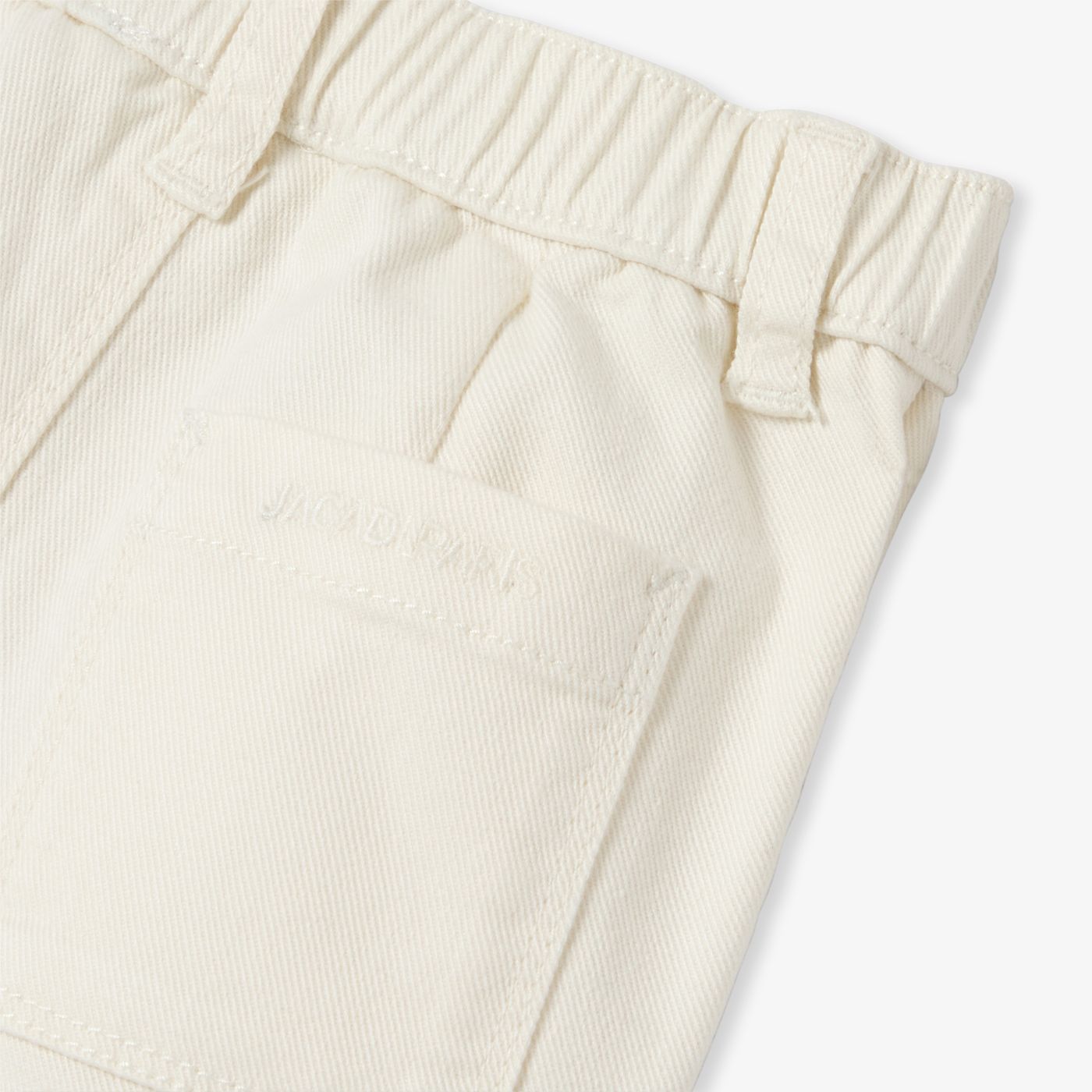 Baby boy twill trousers - Ecru