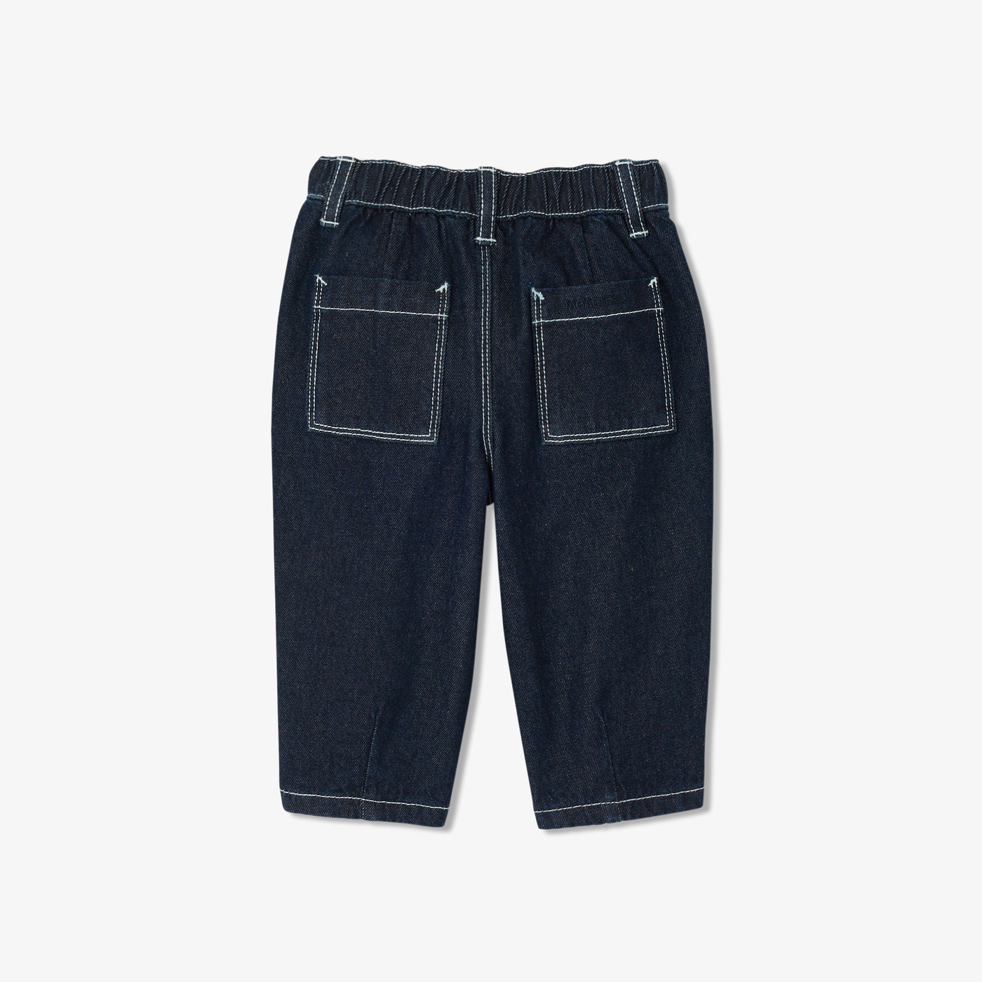 Baby boy raw denim jeans - Medium Denim