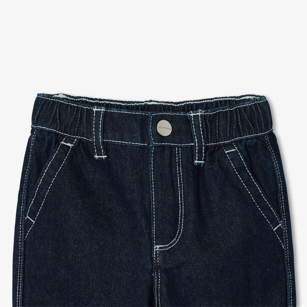 Baby boy raw denim jeans - Medium Denim