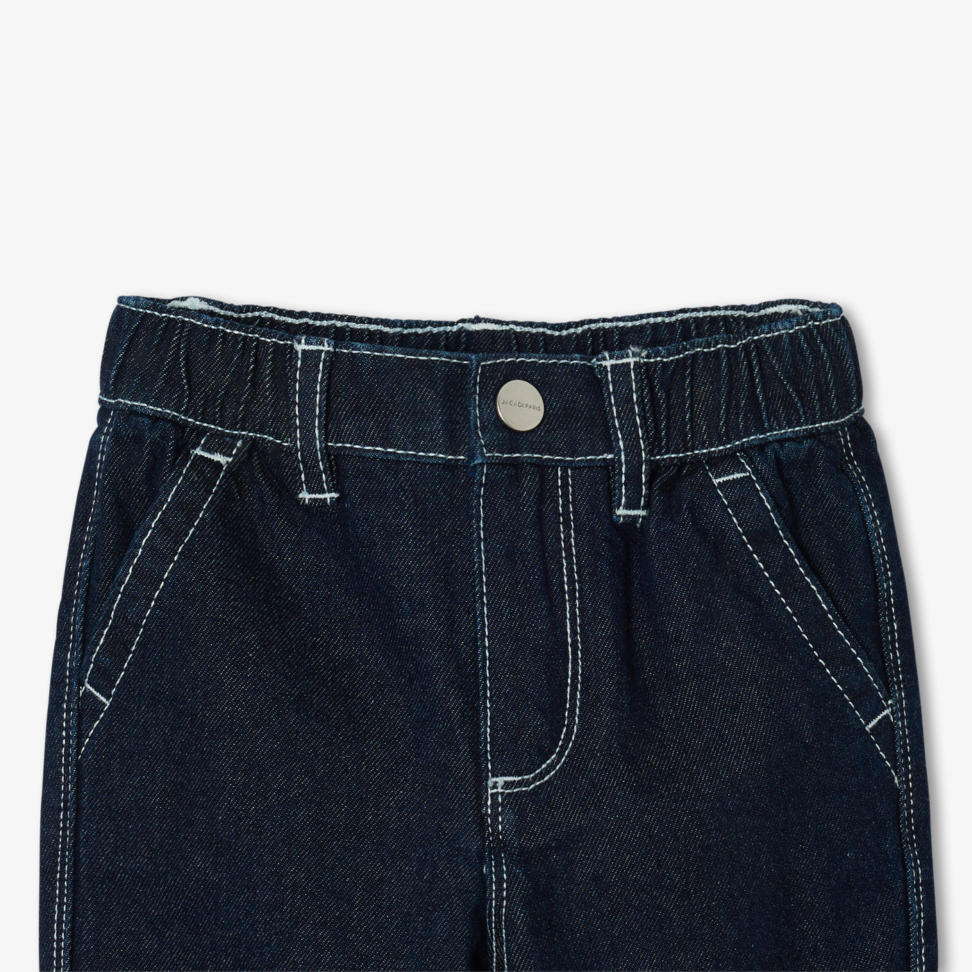 Baby boy raw denim jeans - Medium Denim