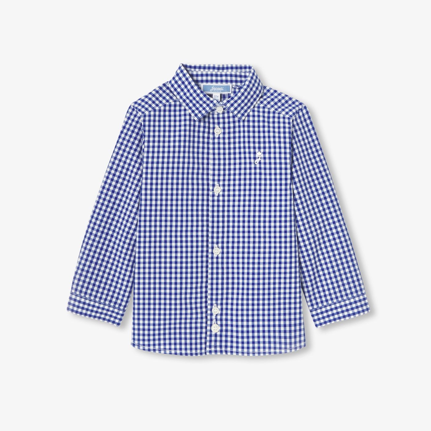 Baby boy gingham shirt