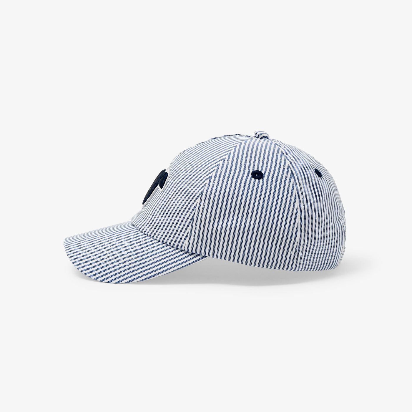 Hat Striped in Cotton Boy - Blue/White