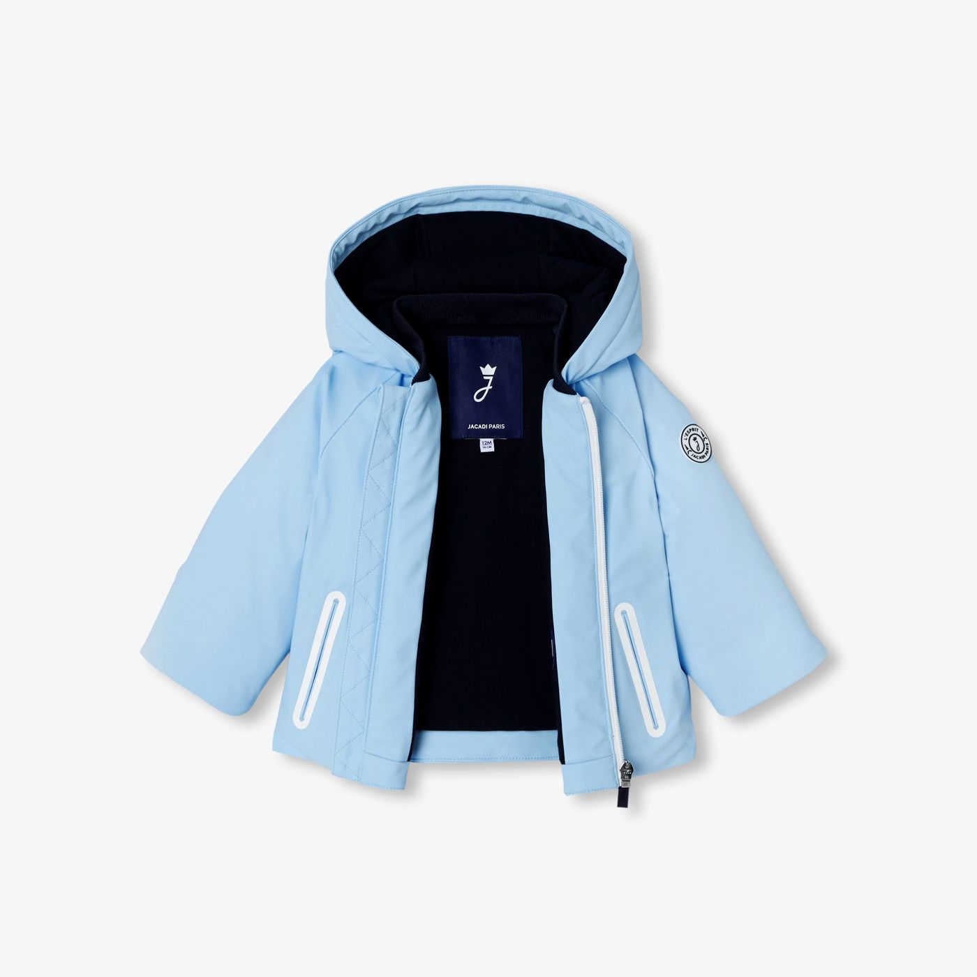 Impermeabile in Fabric Idrorepellente Baby Boy - Celeste Jacadi