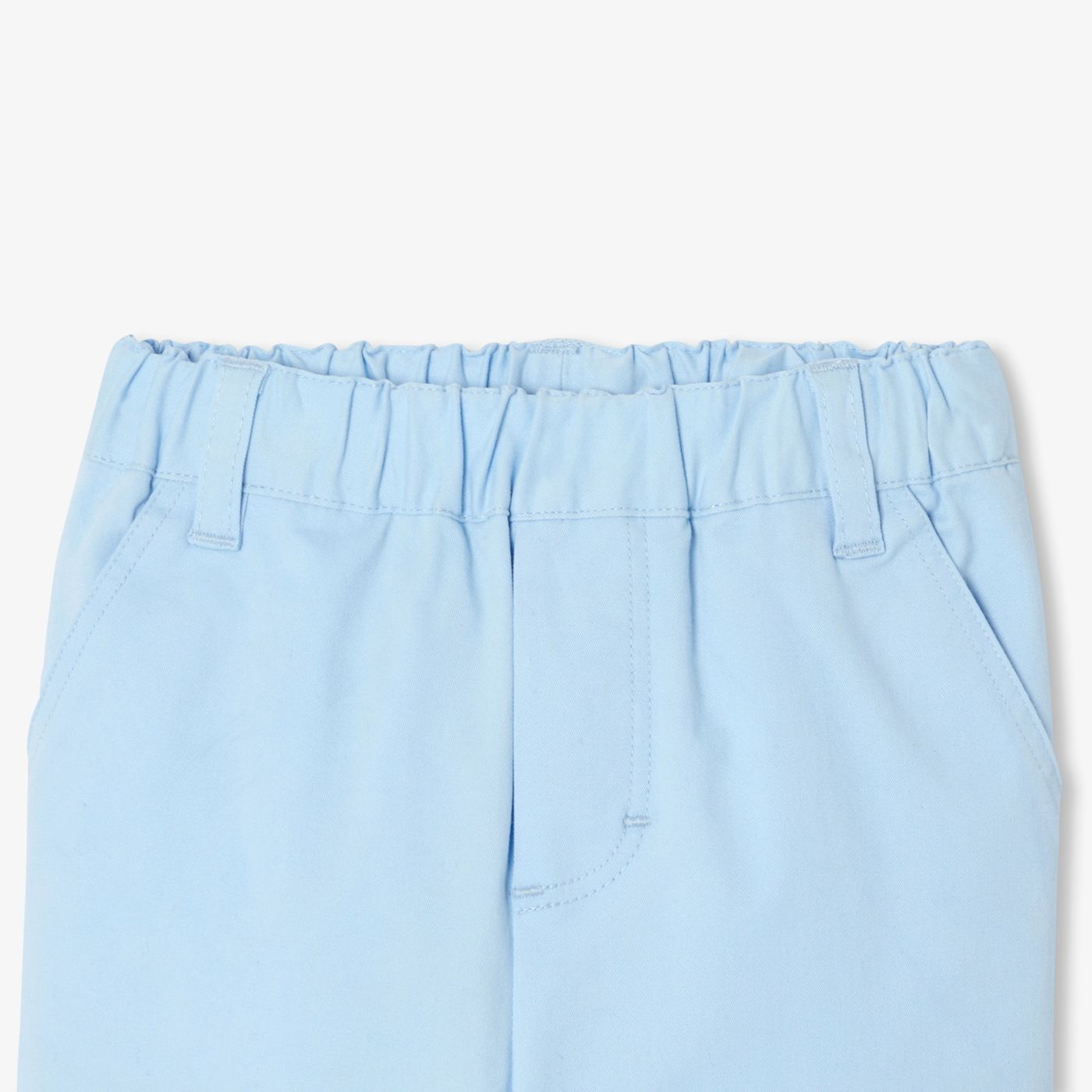 Baby boy slack trousers - Sky Blue