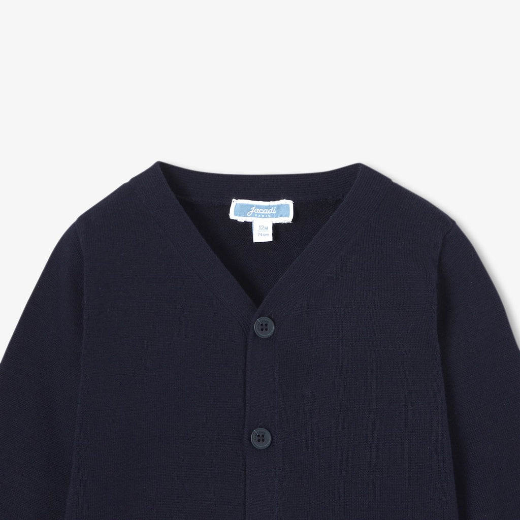 Baby boy cotton cardigan