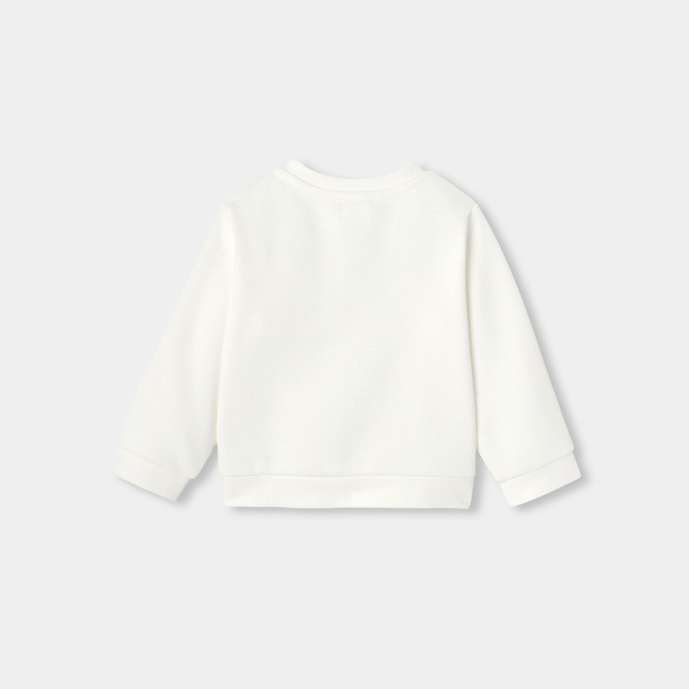 Baby boy sweatshirt top - Jacadi Sweet White