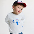 Baby boy sweatshirt top - Jacadi Sweet White
