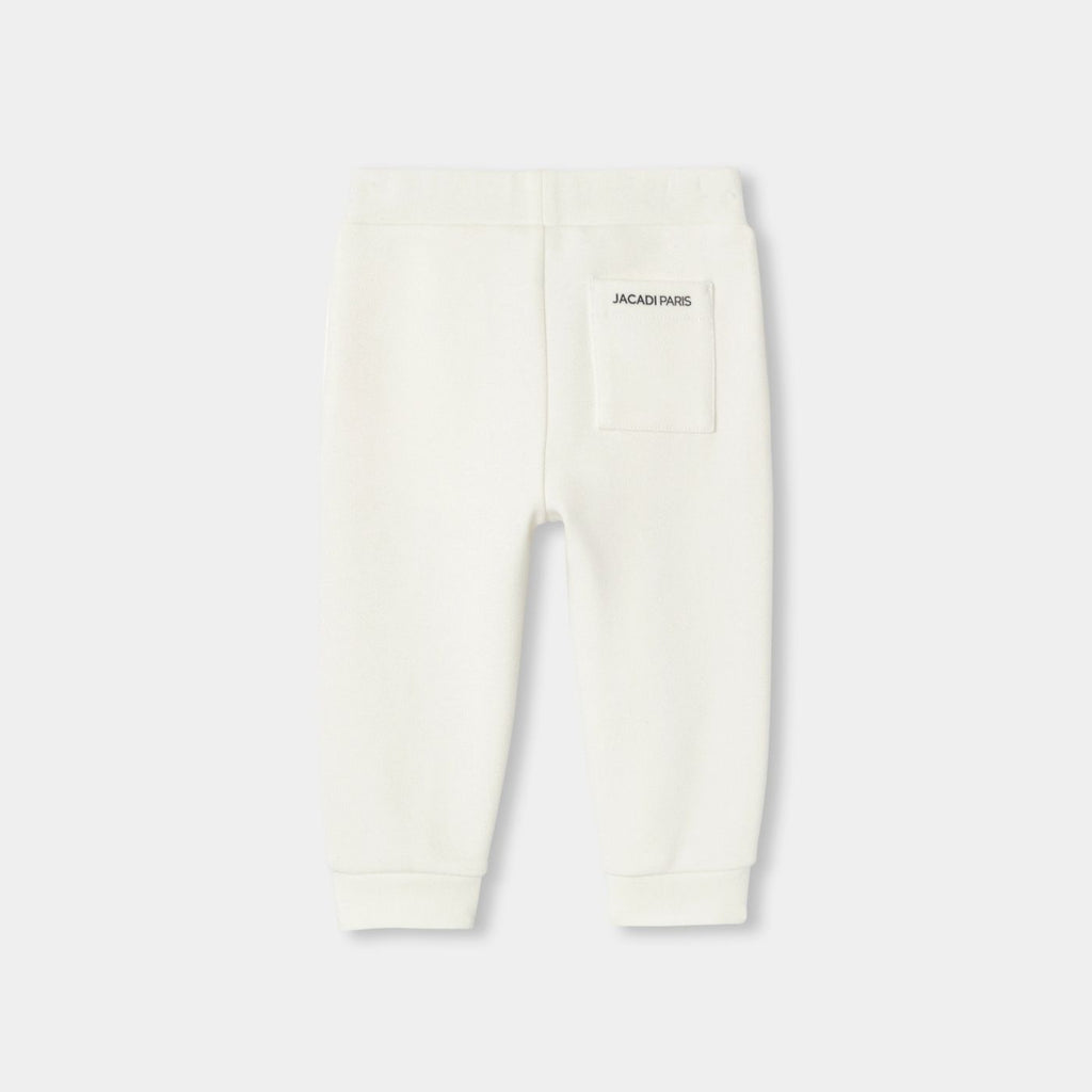Baby boy pique joggers - Jacadi Sweet White