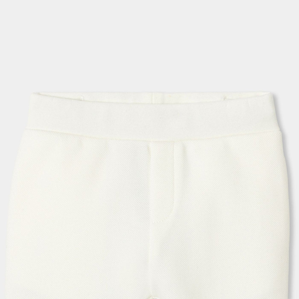 Baby boy pique joggers - Jacadi Sweet White