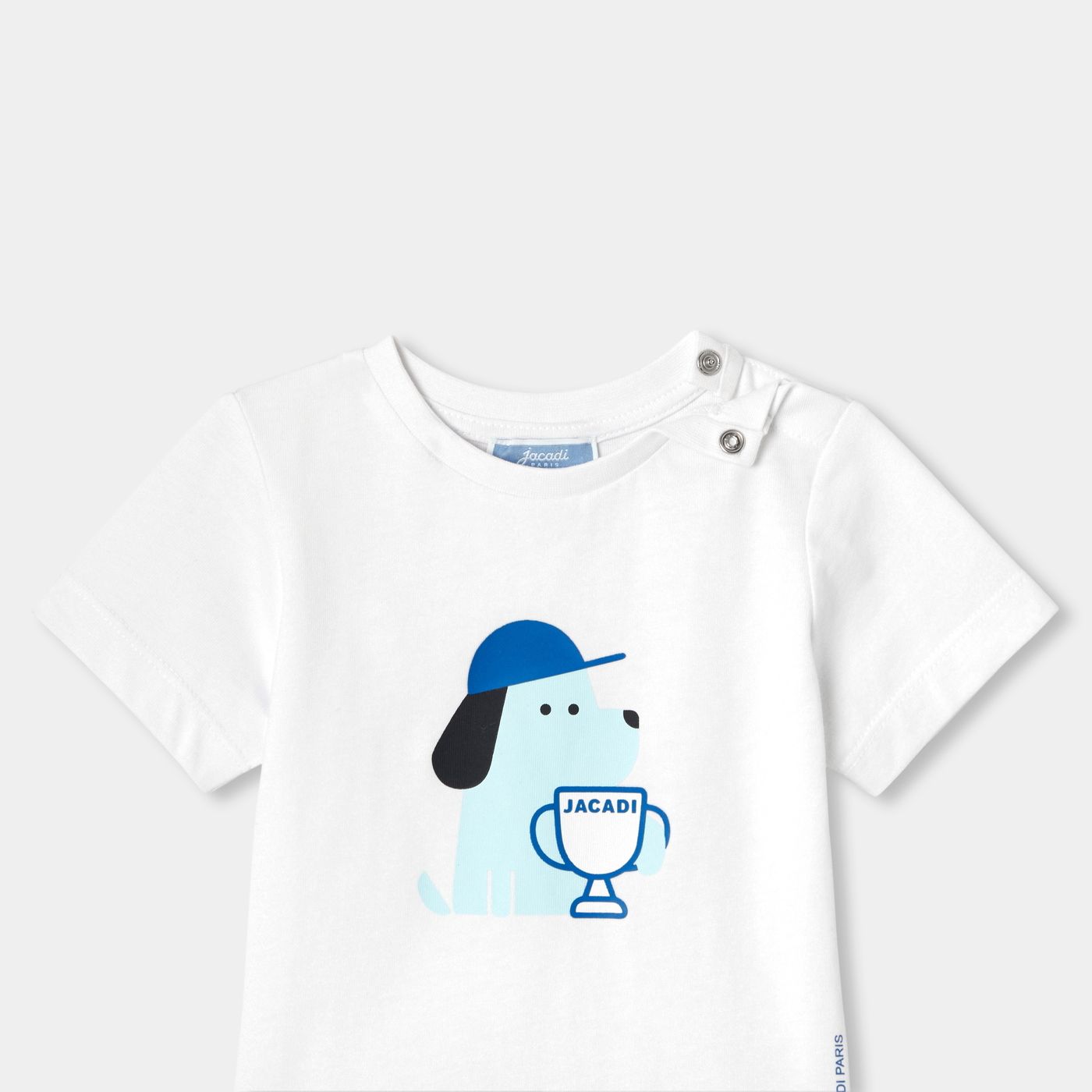 T-shirt Short-sleeved Baby Boy - Jacadi White