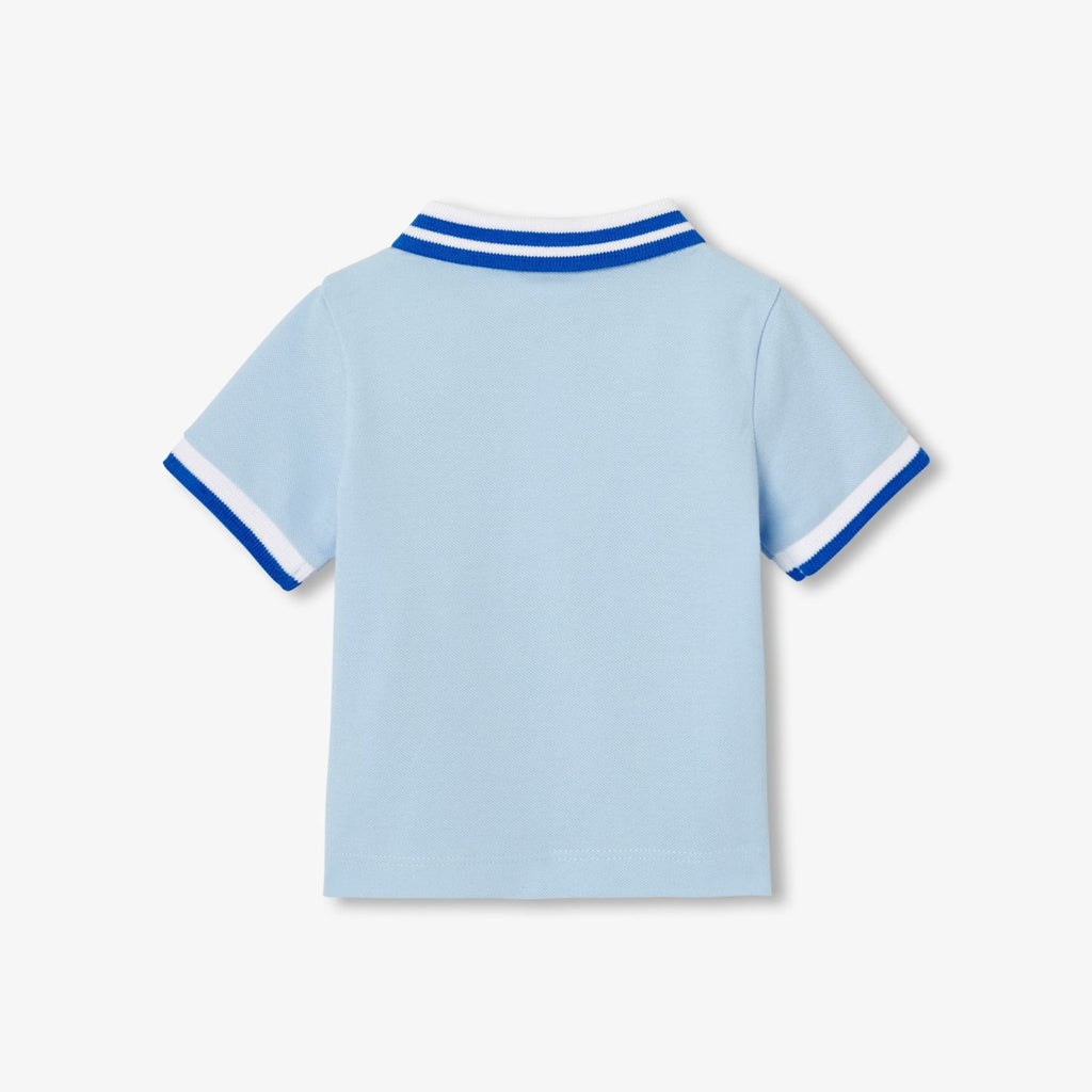 Baby boy short-sleeved polo shirt