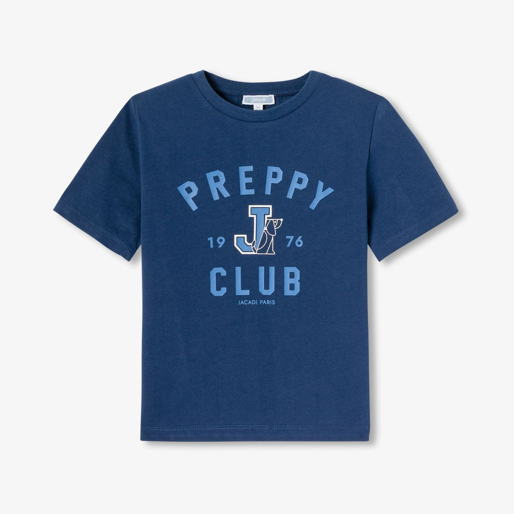 Boy cotton T-shirt - Dark Blue