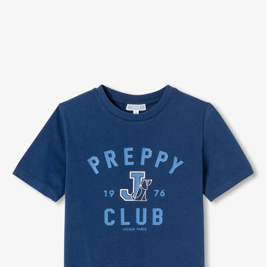 Boy cotton T-shirt - Dark Blue