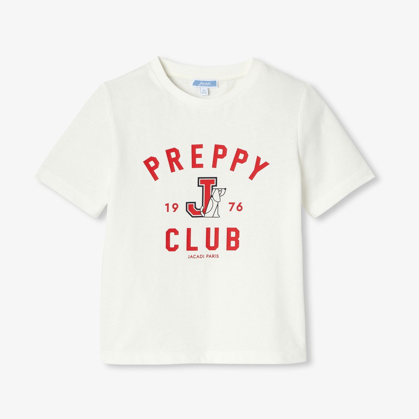 Boy cotton T-shirt - Jacadi Sweet White