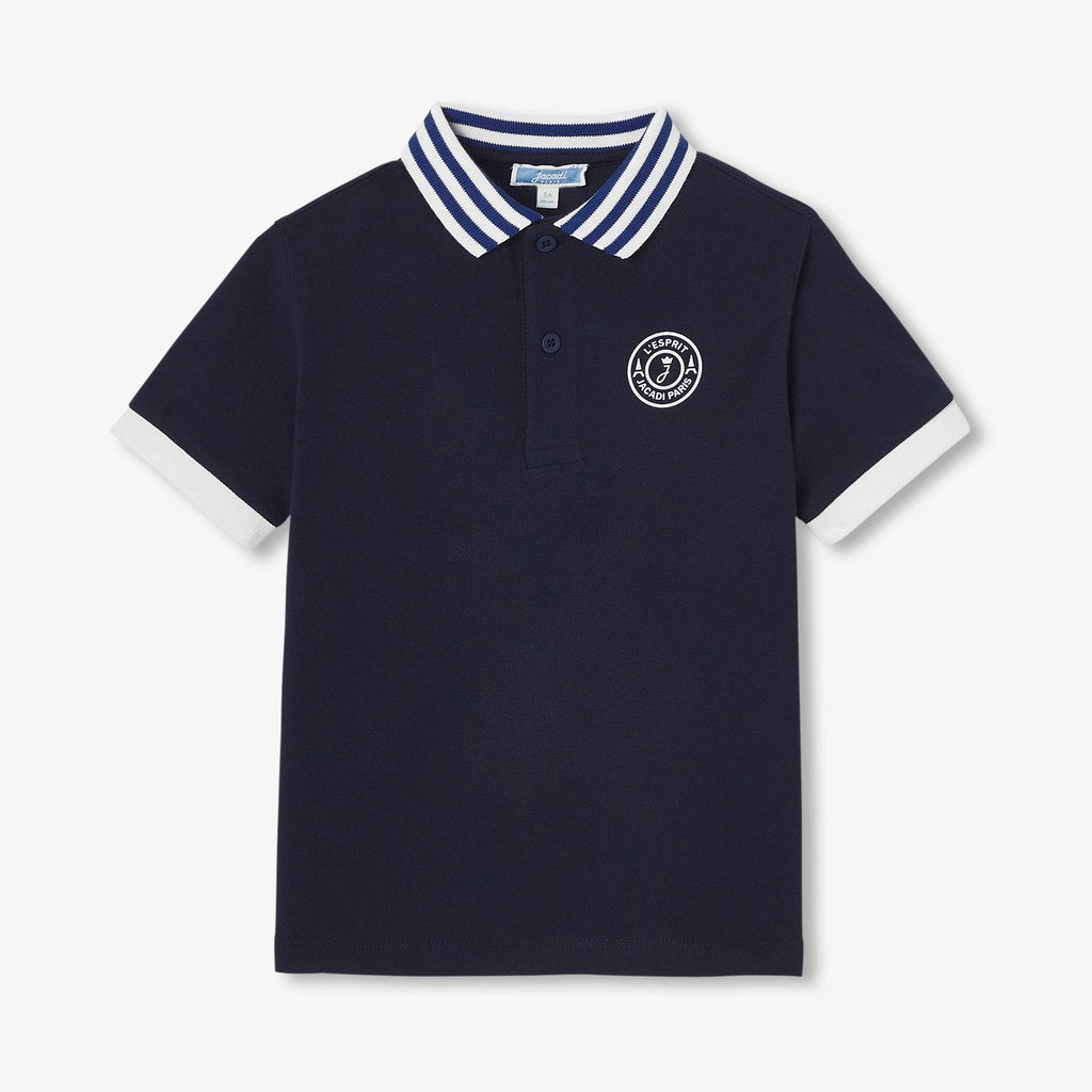 Children's cotton polo shirt shirt