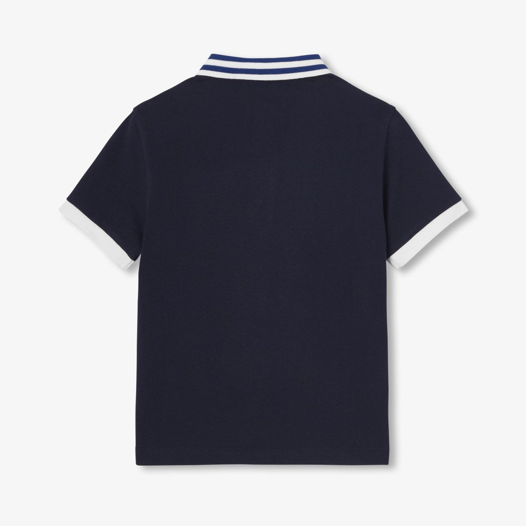 Children's cotton polo shirt shirt