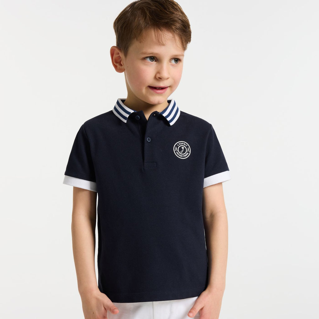 Children's cotton polo shirt shirt