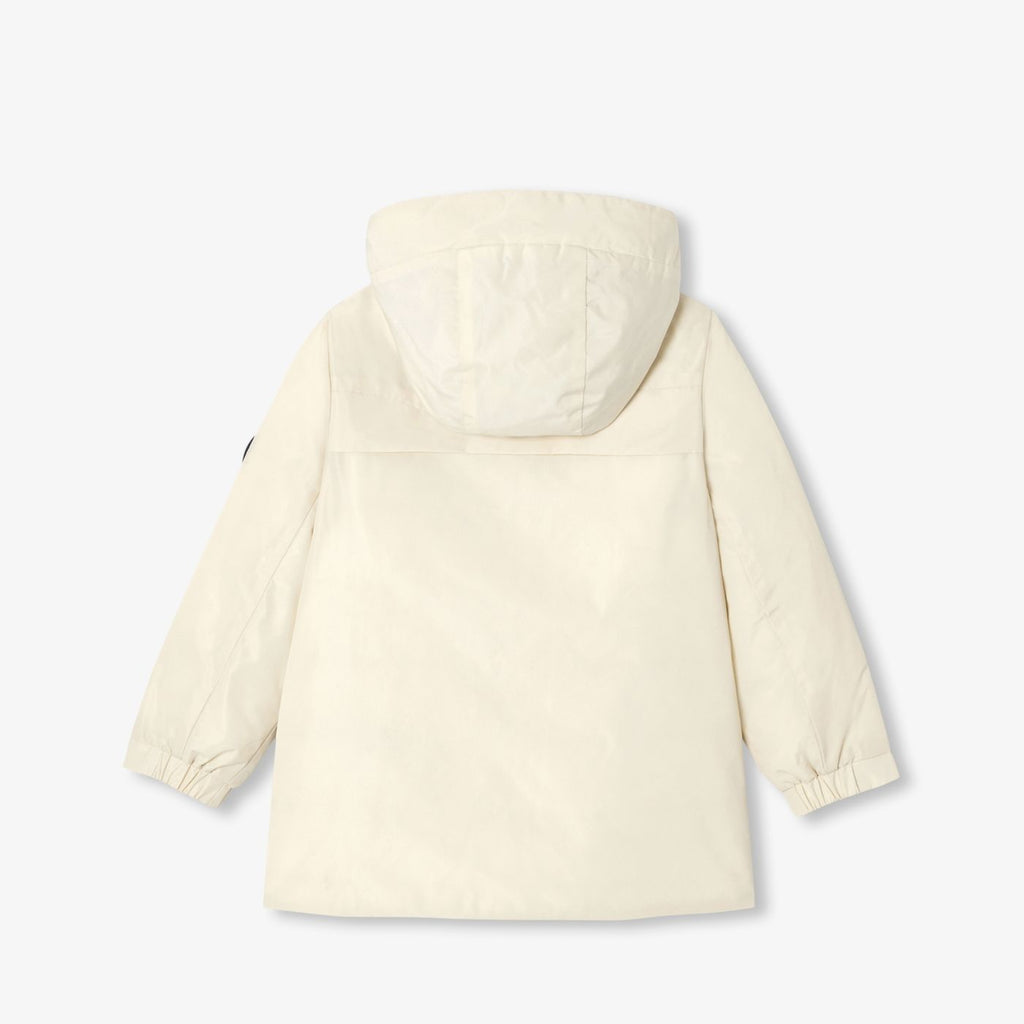 Water-repellent parka for boys