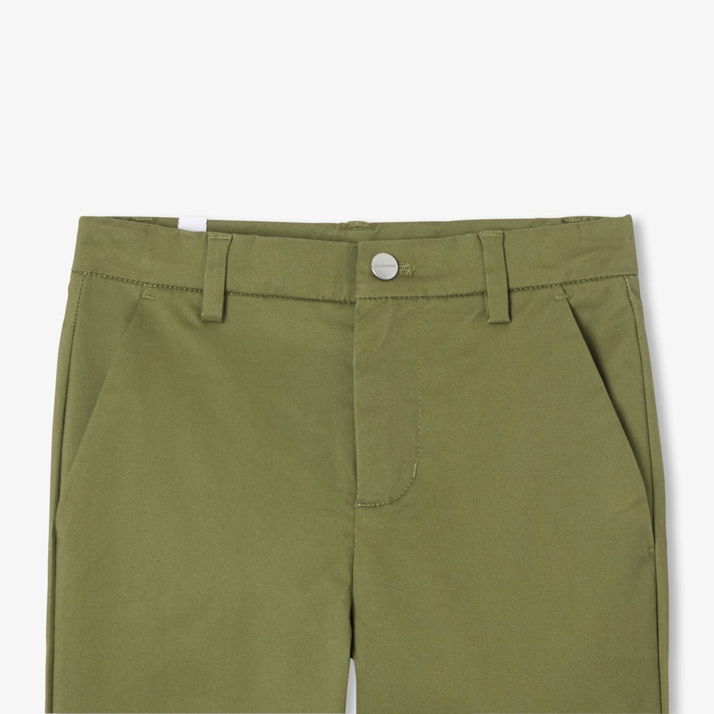 Boy straight twill trousers - Khaki