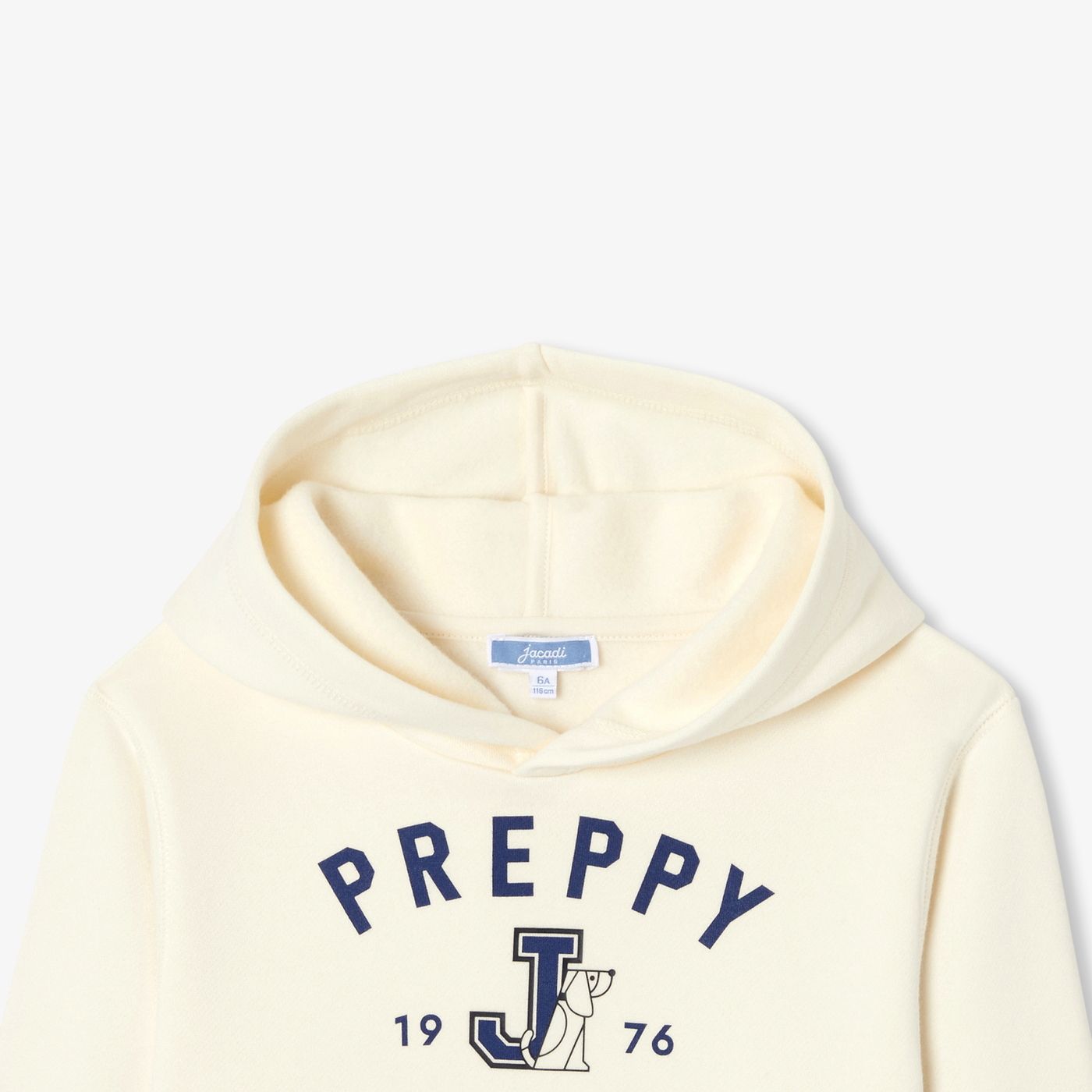 Boy hoodie - Rope Beige