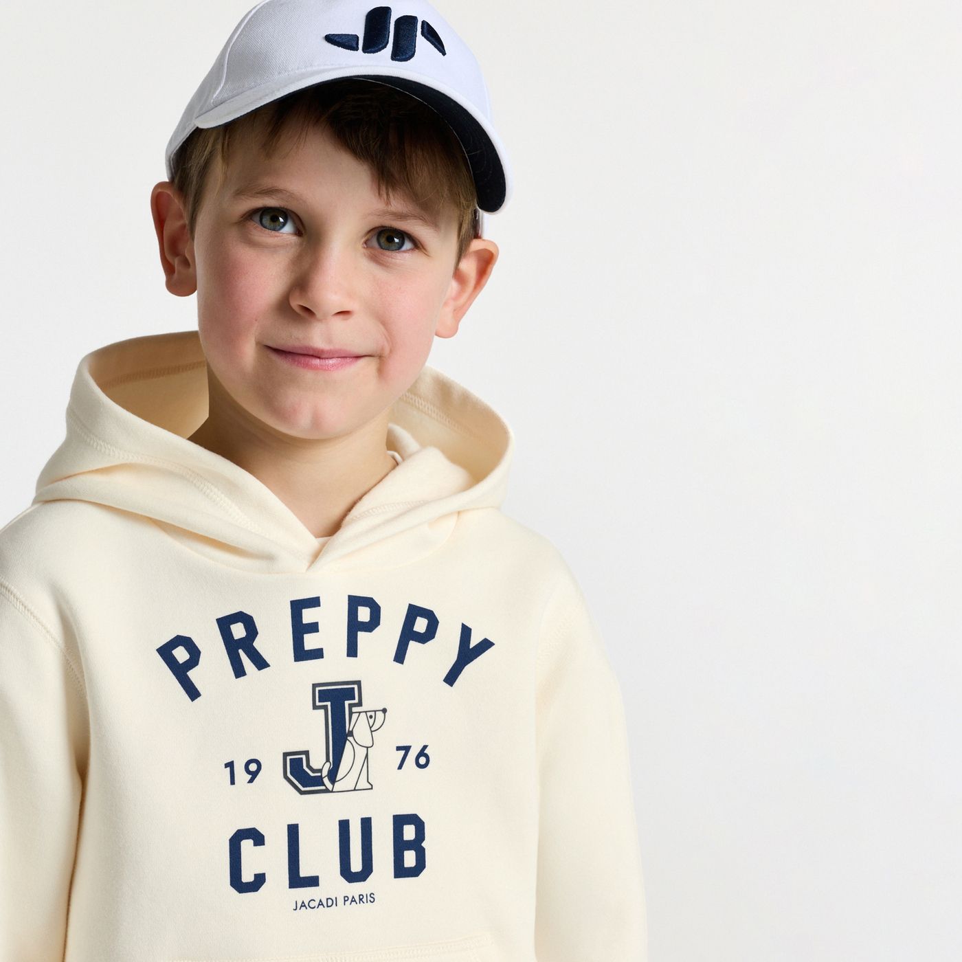 Boy hoodie - Rope Beige
