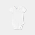 Baby boy short-sleeved cotton bodysuit - Jacadi White