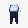 Baby boy sweatshirt pyjamas - Navy Blue/Multicolour